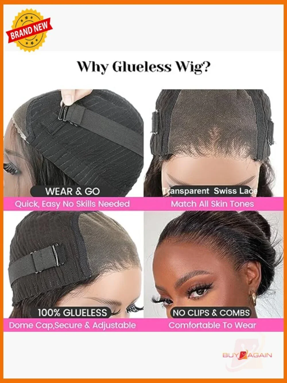 Wear and Go Glueless Bob Wig Human Hair Lace Front Wig Pre Cut Transparent Lace